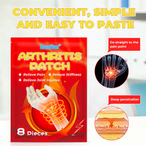 Sumifun Arthritis Patch 8 Pieces | Chinese Herbal Plaster | Joint & Body Care Patch | External Use
