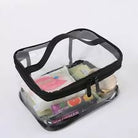 NEW Transparent Waterproof Square Cosmetics Organizer Mix Random color