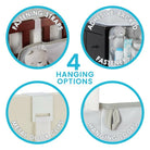 Baby Diaper Caddy and Nursery Organizer for Baby's Essentials