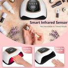 Professional Nail Dryer Lamp For Manicure Fast Drying Gel Nail Polish Dryer With Auto Sensor