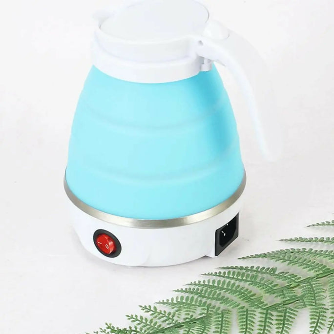 Foldable Kettle Coffee Pot Tea Kettle 1L Electric Space-Saving ABS Camping Home Travel Outdoor Heating Hot Water Cup