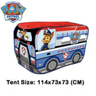 Paw Petrol Police Bus Pop Up Play Tent - Foldable Indoor/Outdoor Playhouse for Kids