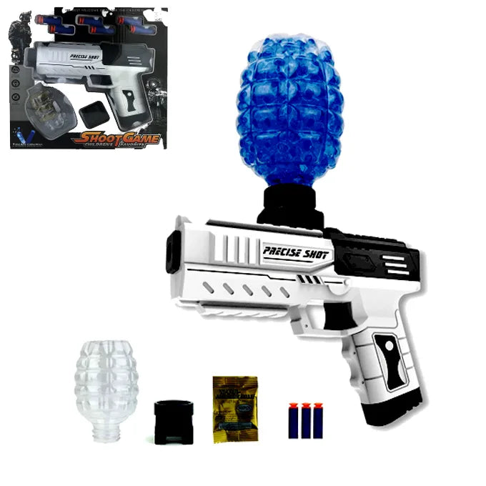 Precise Shot 2 in 1 Toy Gun - Nerf Gun &amp; Bubble Gun - Multi Color