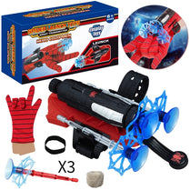 Spiderman Web Dart Shooter With Glove and Darts Launcher