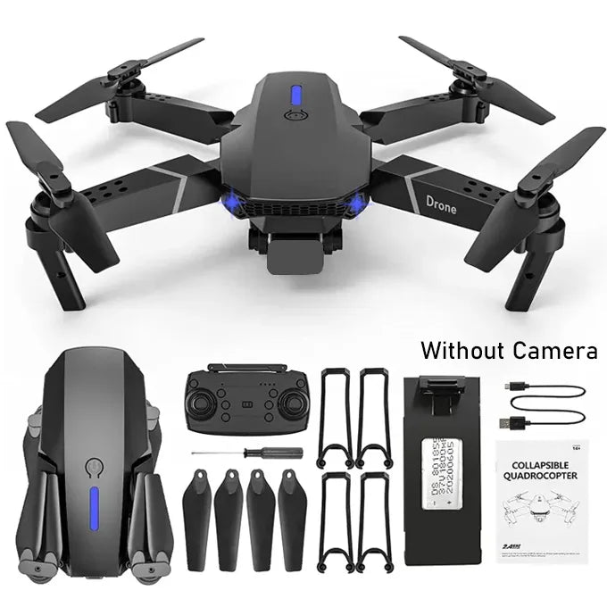 Remote Control Mini Drone LED lighting - GPS - Headless mode - Without Camera