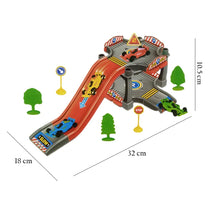 Formula Car Parking Play Set – 23 Pcs Multicolor