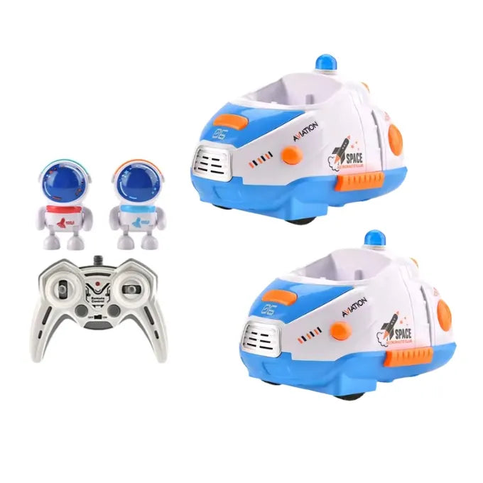 Remote Control Space Bumper Dodging Dodge Car For 2 Player