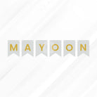 Mayoon Letter Bunting Banner Decoration Set