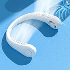 Portable Neck Fan Electric Wireless Fan Rechargeable USB Mini Fan Bladeless Personal Fans Hanging Neck Cooler For Outdoor Sports
