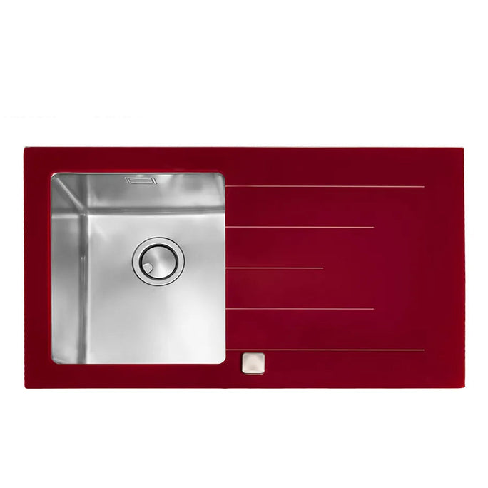 Steeline Pura 861 Glass Kitchen Sink