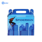 Blue Spiderman-Themed Goodie Box