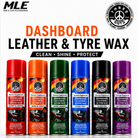 Three Guys Dashboard Leather & Tyre Wax Spray 450ml