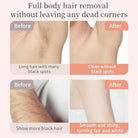 2 in 1 Dual Head Shaver Women, Electric Bikini Trimmer Wet&Dry Use Hair Removal