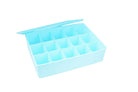 Prince Ware Organizer with Lid 15 Compartment Storage Box