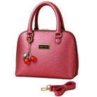 Trendy Crossbody Bag for Women & Girls - Metallic Top Handle Handbag with Adjustable Shoulder Strap
