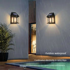 Solar Sensor Ligh Solar Tungsten Filament Lamp Outdoor Waterproof Intelligent Induction Wall Lamp