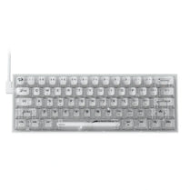 Redragon K617 Transparent 60% Wired Mechanical Gaming Keyboard