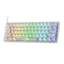 Redragon K617 Transparent 60% Wired Mechanical Gaming Keyboard
