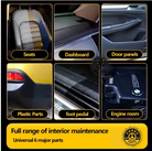 Three Guys Dashboard Leather & Tyre Wax Spray 450ml