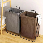 Laundry Hamper Basket With Metal Rods
