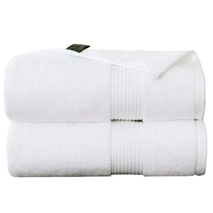 Siesta Zen Export Quality 100% Cotton Bath Towel 70x140cm (27x54 inches) (Pack of 2)