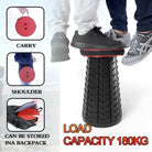 Portable Retractable Folding Stool Chair Latest Smart Outdoor Foldable Collapsible Lightweight Seat Chair Stool for Camping Traveling Picnic Car Easy to Carry Anywhere