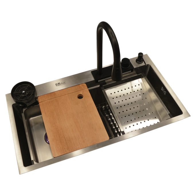 Steeline SL-8245TS Rainy Luxury Stainless Steel Sink