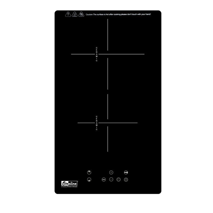Steeline SL30-2001 2 Burner Built-In Ceramic Hob