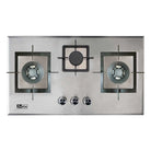 Steeline SL76-307S 3 Burner Stainless Steel Built-In Hob
