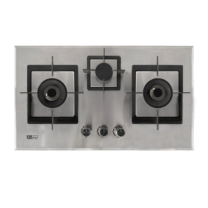 Steeline SL78-305S 3 Burner Stainless Steel Built-In Hob