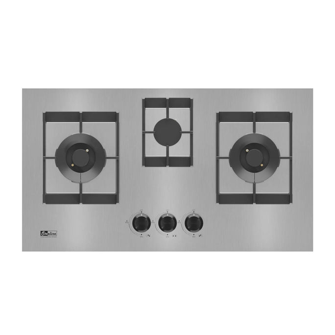 Steeline SL78-315S 3 Burner Stainless Steel Built-In Hob