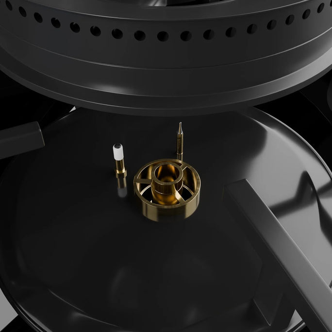 Steeline SL90-313G 3 Burner Tempered Glass Built-In Hob