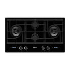 Title: Steeline SL90-401G 4 Burner Tempered Glass Built-In Hob