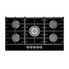 Steeline SL90-505G 5 Burner Tempered Glass Built-In Hob