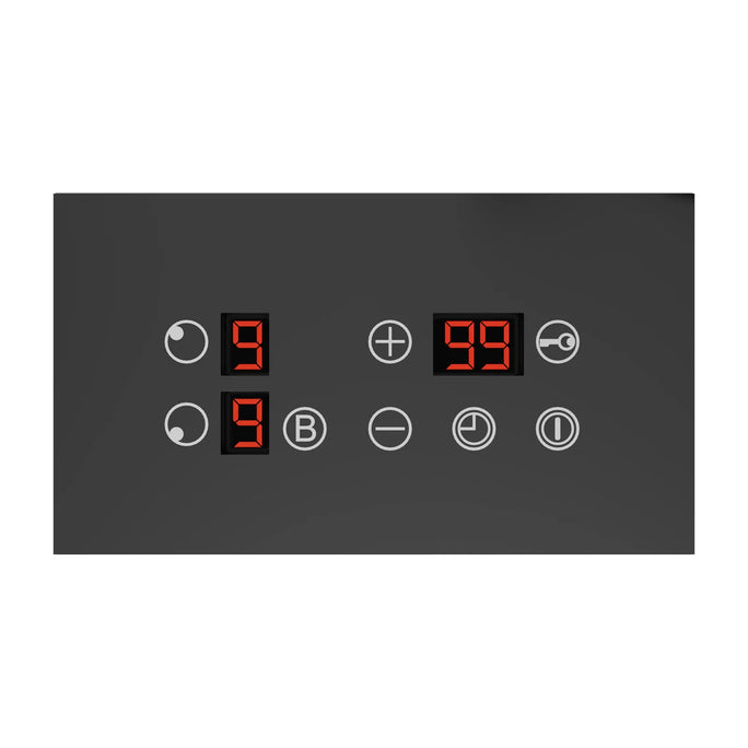 Steeline SL90-601EG 6 Burner Gas & Electric Built-In Hob