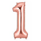 Number 1 Foil Balloon 40" Inches