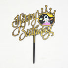 Happy Birthday Cake Topper Decoration