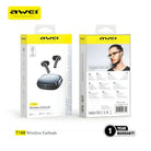 AWEI T188 ENC Wireless Bluetooth Earbuds Black