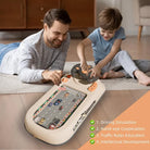 Musical Steering Wheel Racing Car Toy,Racing Adventure Car Steering Wheel for Kids, Toddler Driving Simulator with Lights & Sounds - Educational Race Car Game for Boys & Girls - Birthday Gift