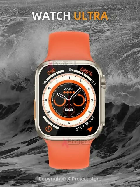 Z66 Ultra Watch 8 Series | 45mm | Best Price | Ocean Silicone Strap | Water Resistant | Sport Watch | Bluetooth Calling | Best Watch