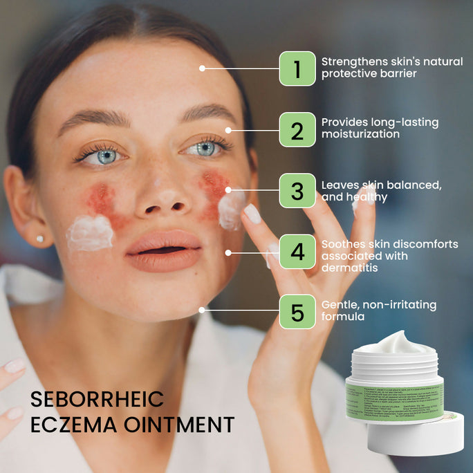 Sumifun Seborrheic Care Cream 30g | Moisturizing Skin Care Cream for Dry, Flaky & Sensitive Skin | Face & Scalp Care