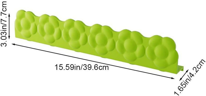 Flower Shape Silicone Sink Baffle Guard Anti Splashing Water Baffle Water Retaining Board