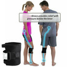 Pressure Point Brace Relieve Acupressure Leg Sciatica, Sciatica Leg Brace