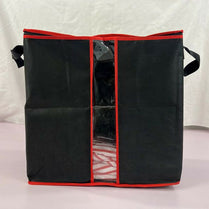Blanket beg Home Storage Foldable Bag New Waterproof Oxford Fabric Bedding Pillows Quilt storage bag clothes storage bag organizer 100gsm Black