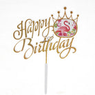 Happy Birthday Cake Topper Decoration