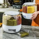 10kg Revolving 6in1 Cereal Dispenser