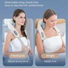 Shoulder and Back Massager all in one Electric Neck & Shoulder Massager with Heat – Deep Tissue Kneading, Pain Relief for Trapezius, Cervical, Abdominal Muscles – Ergonomic Design, Adjustable Intensity, Portable Stress Relief Device By Usman's Hub