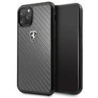 Scuderia FERRARI Carbon Fibre hard back case / cover for iPhone 11 Pro