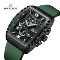 Naviforce NF 8025 Square Edition Men Watch With Official Warranty