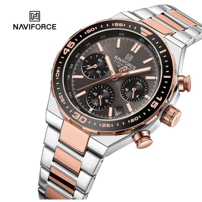 Naviforce NF 8049 Chrono Pioneer Men Watch With Official Warranty